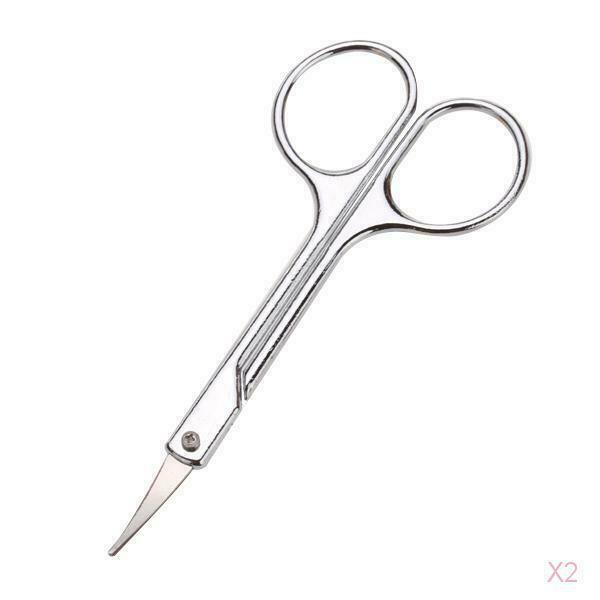 Salon Fine Point Curved Cuticle Nasal Scissors