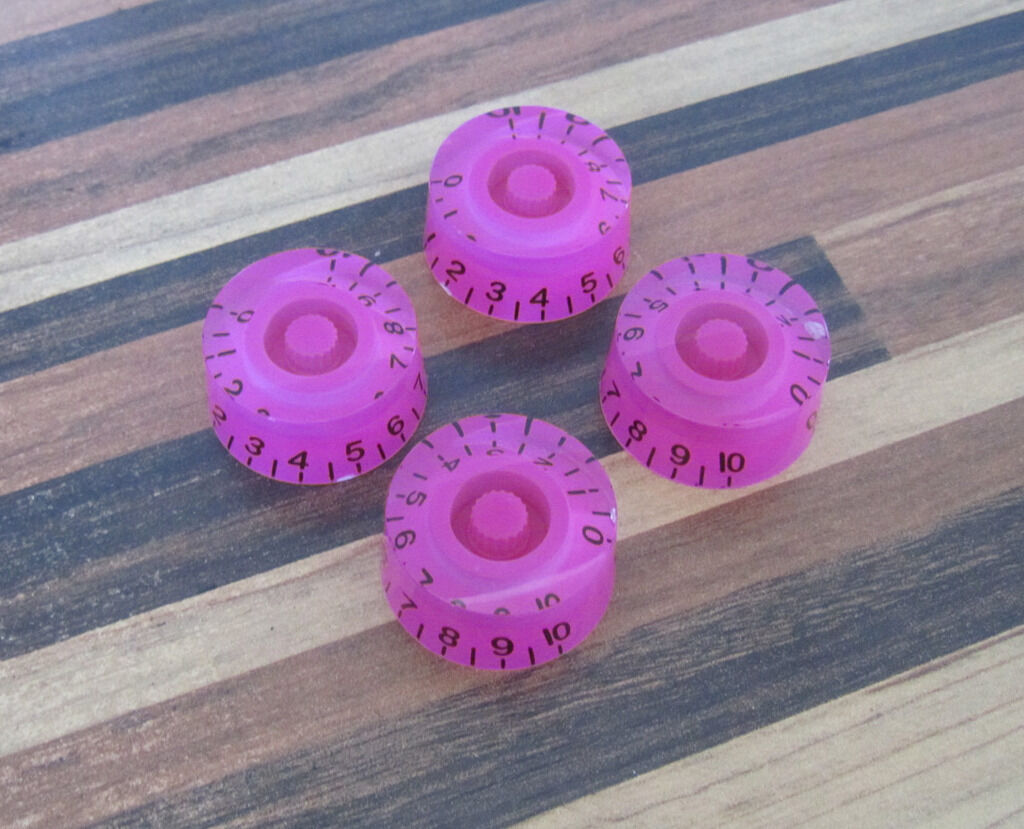 4x Purple LP Guitar Control Knobs Speed Knobs Dial Knob for SG Epiphone Les Paul