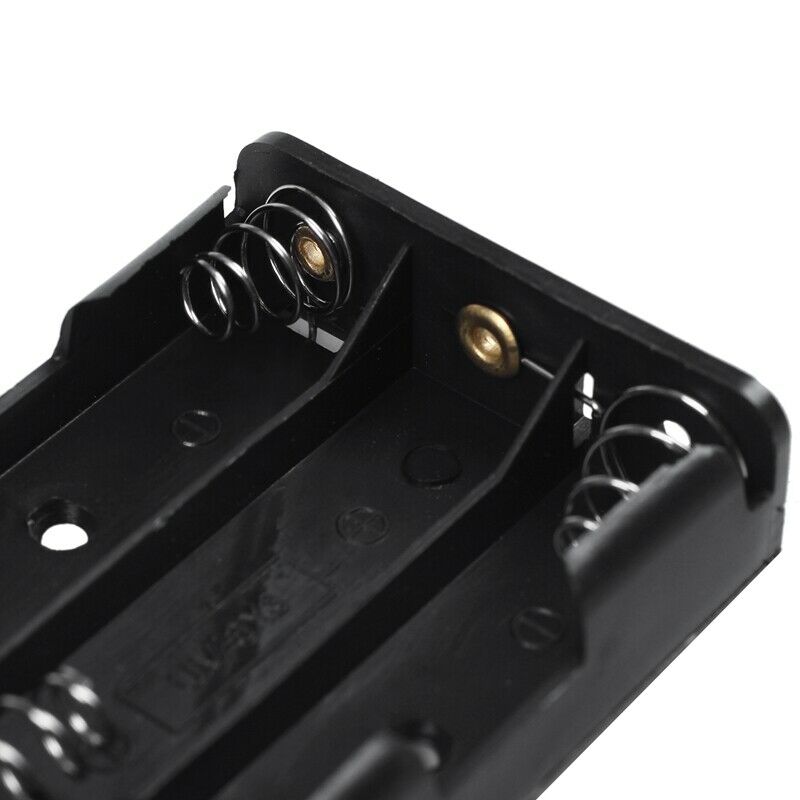Sp Clip Black Plastic 3 x 1.5V AA Battery Case Slot Holder E3T1T1