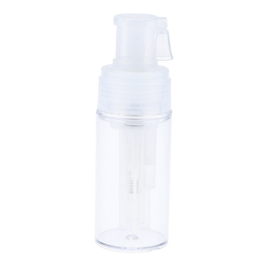 Empty Refillable Powder Spray Bottle Cosmetic Bottles 110ml + Poweder Brush