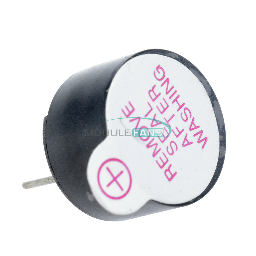 10PCS 12mm 3V Active Buzzer Magnetic Long Continous Beep Tone Alarm Ringer