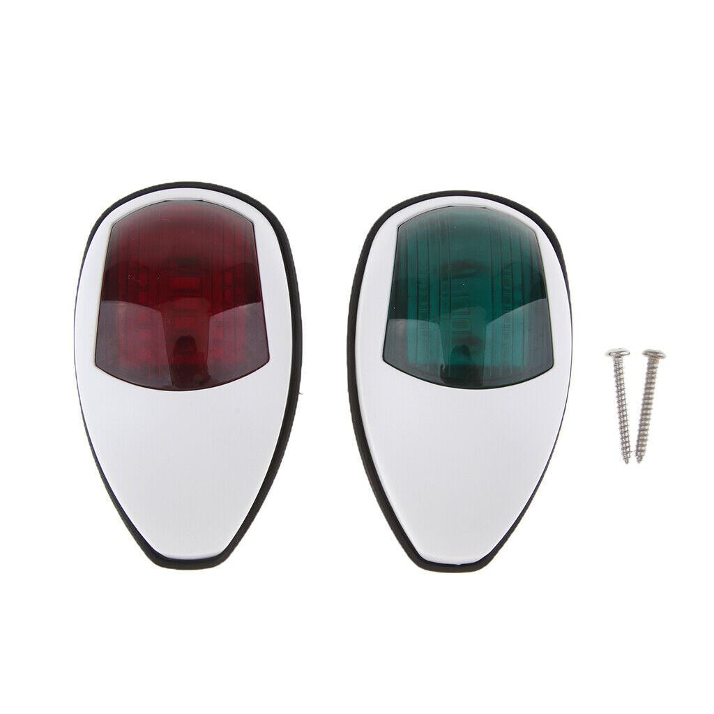 Navigation Lights White Housing - port/starboard Marine/Boat/Yacht