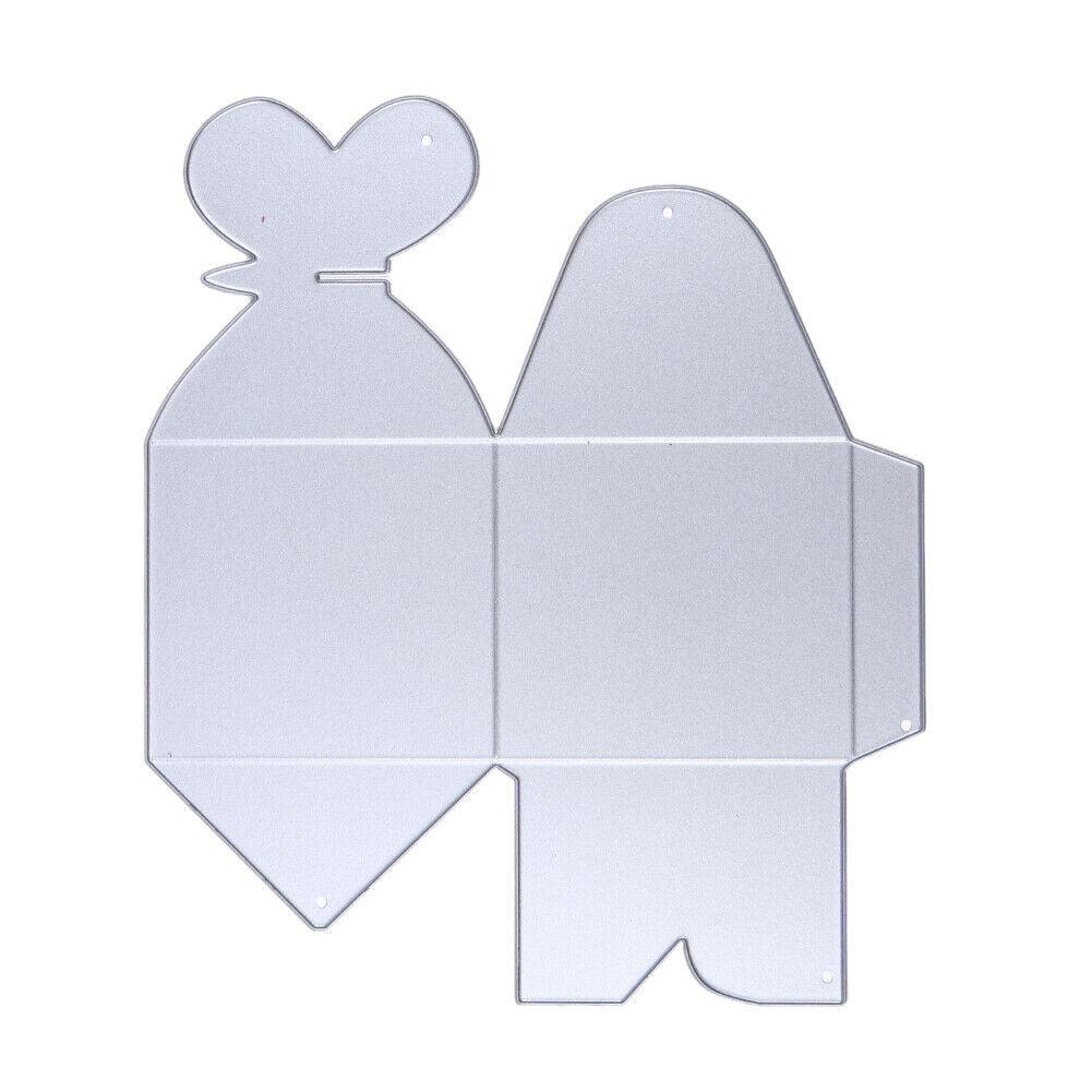 Lovely Wedding Box Metal Cutting Dies Stencils for DIY Scrapbooking @
