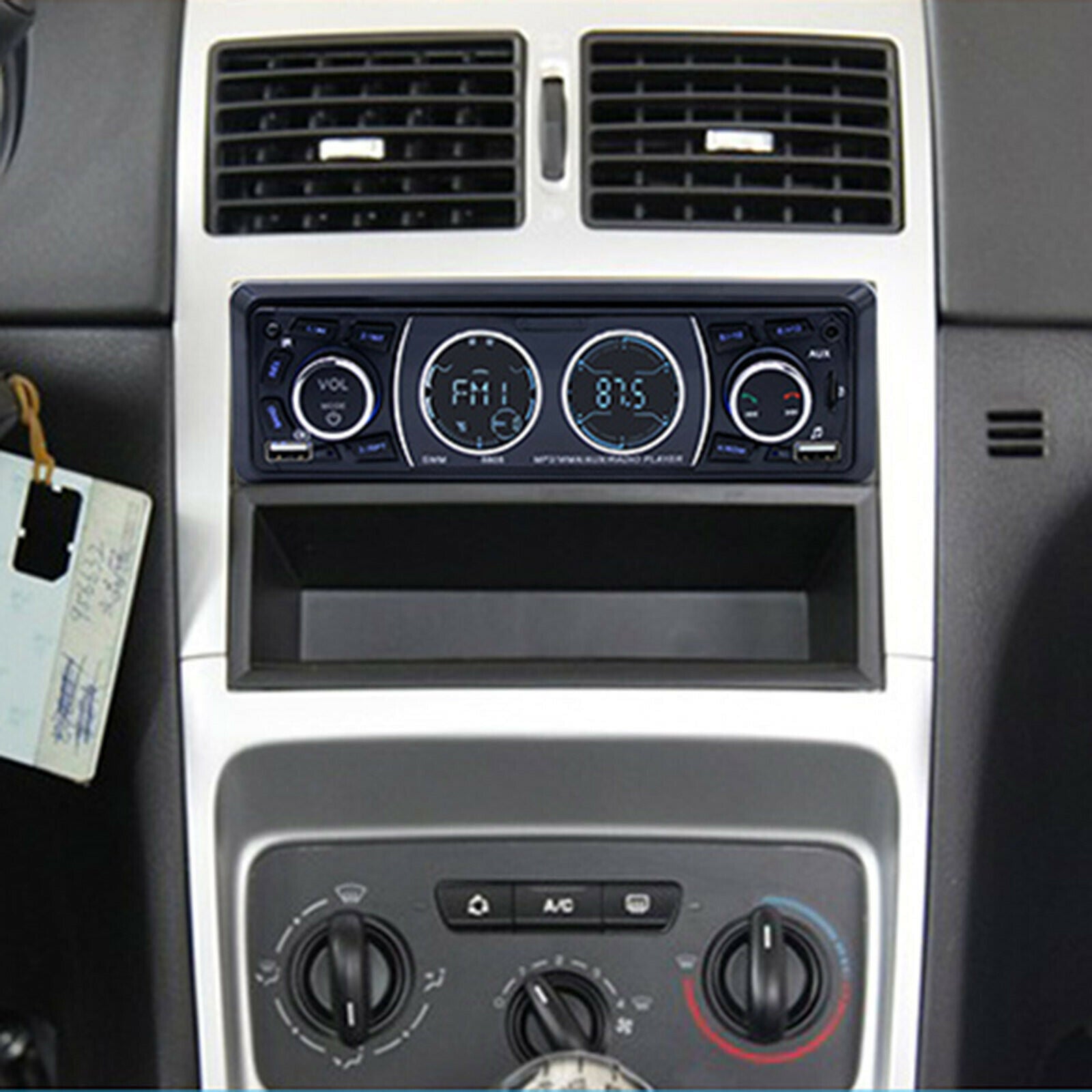 SWM-8808 Car Stereo 1 DIN Multimedia Video MP3 Player AUX-IN FM Radio Universal