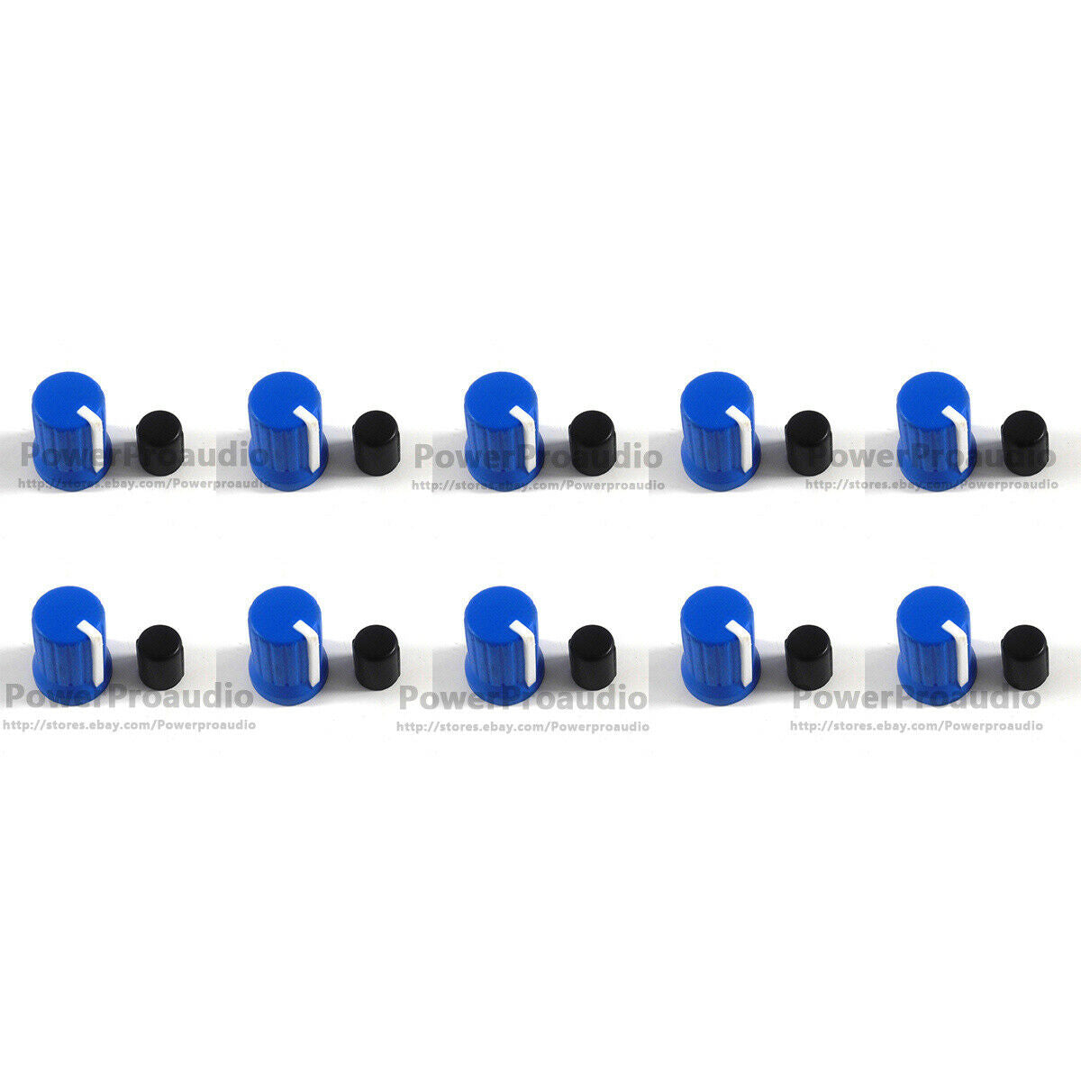 10 x Rotary Control Dark blue Knob  For Pioneer DJM-T1 S9  DJ XDJ-RX R1 RZ AERO