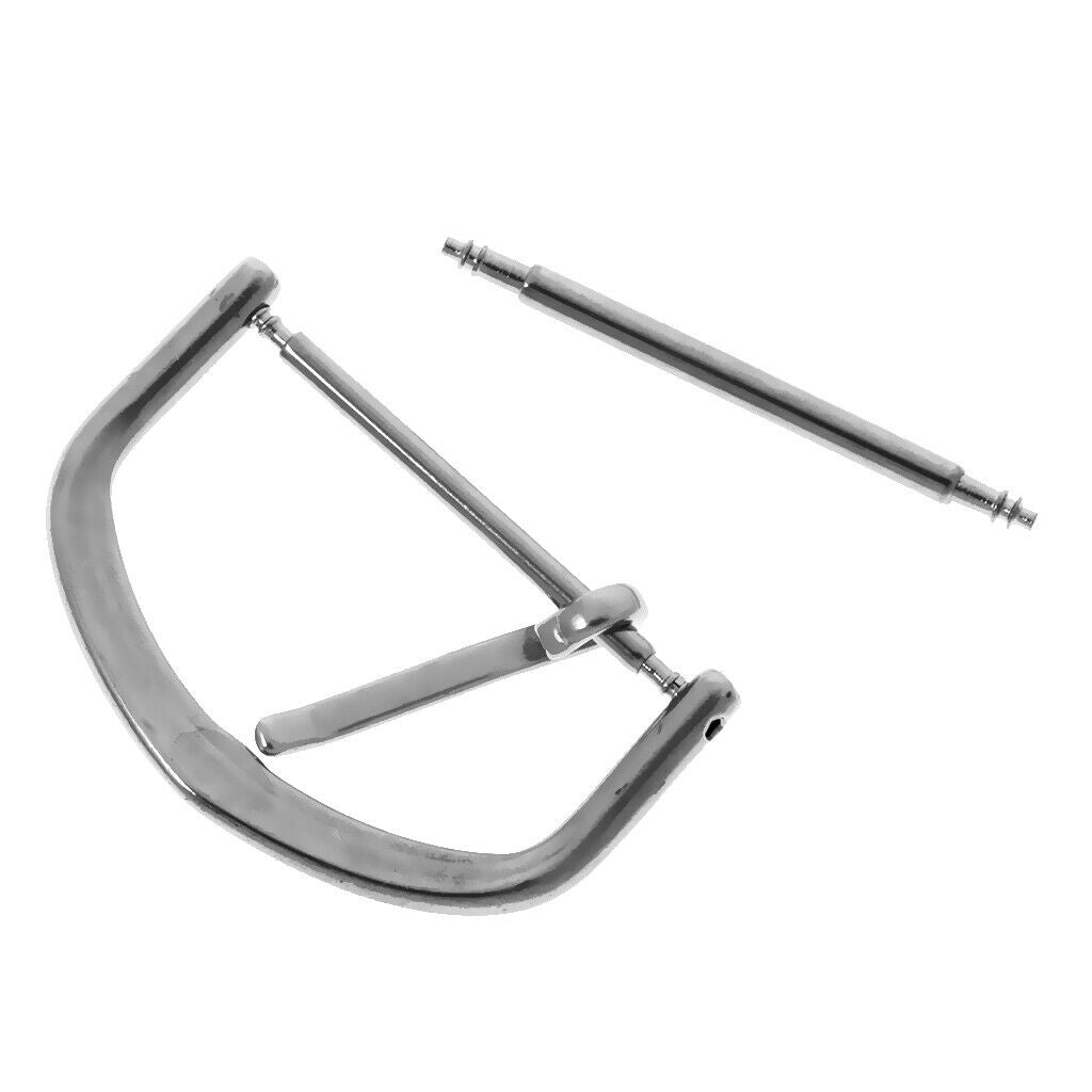 3 Pieces/ Lot Watch Band Parts Pin Buckle Stainless Steel Replacement Clasp