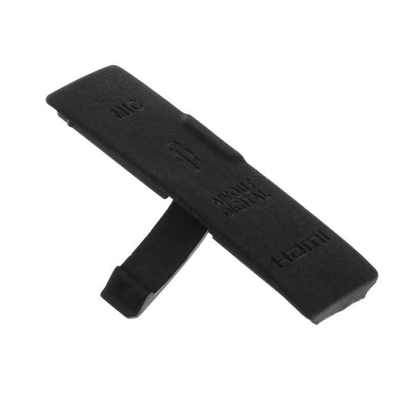 Side USB MIC HDMI DC Video Door Cover Rubber Replacement For Canon 550D Camera
