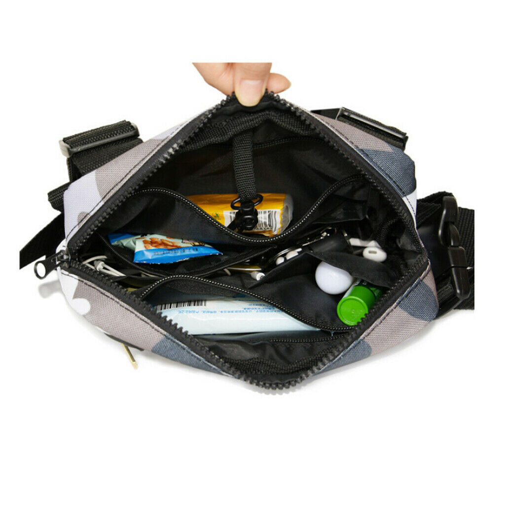 Chest Bag Vest Sports Running Chest Rig Pouch Recon Bag Organizer Holder