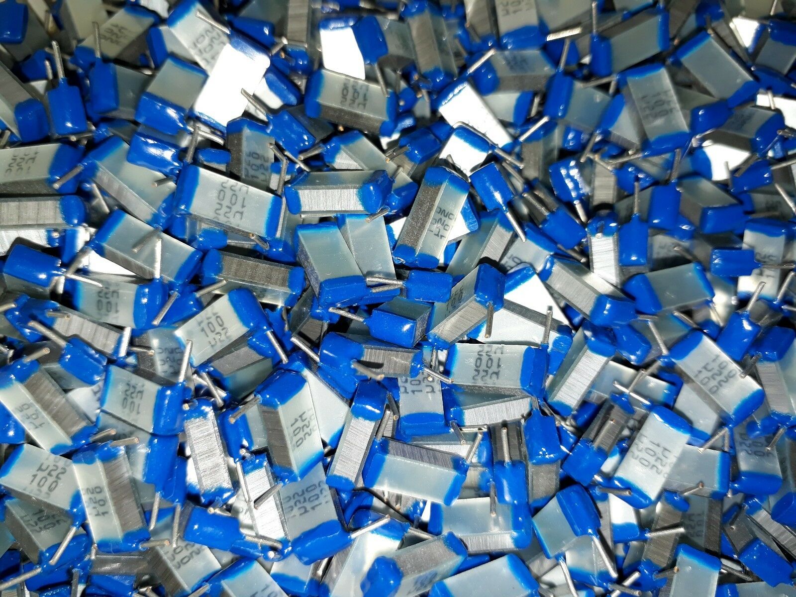 50x SIEMENS B32511-D1224-J 0.22UF 220nF 100V HI-END STACKED FILM CAPS FOR AUDIO!