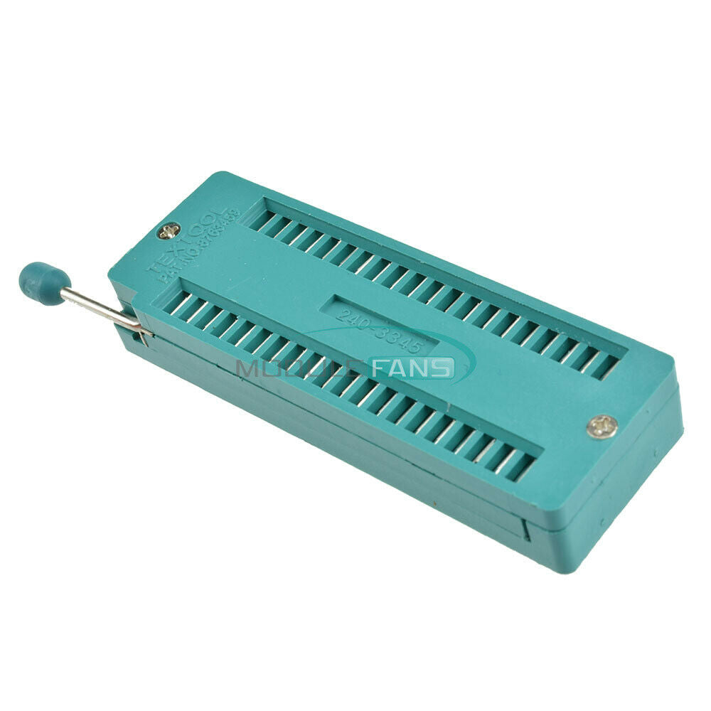 5PCS Universal 40Pin ZIF ZIP DIP IC Multi-function Test Tester Board Socket Wide