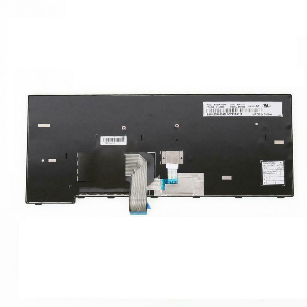 Spanish Layout Keyobard without Frame for Lenovo Thinkpad Eage E470 Desktop