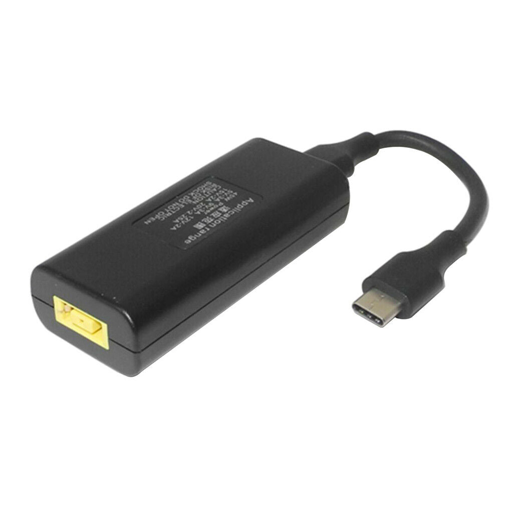 2x USB Female to USB Type C Jack Connector for Asus Laptop Charger 65W