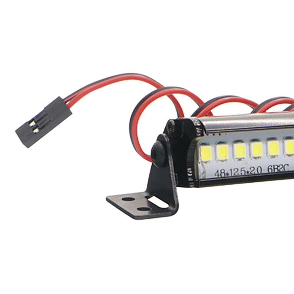 1pc 55mm RC Crawler LED Light Bar 12 LEDs Lamp 1:10 for TRX4 90046 90048