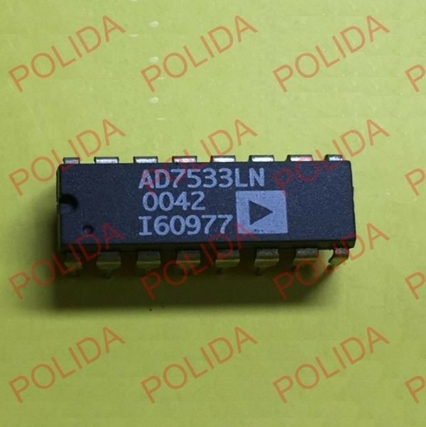 5PCS  MULTIPLYING DAC IC ANALOG DEVICES DIP-16 AD7533LN AD7533LNZ AD7533L
