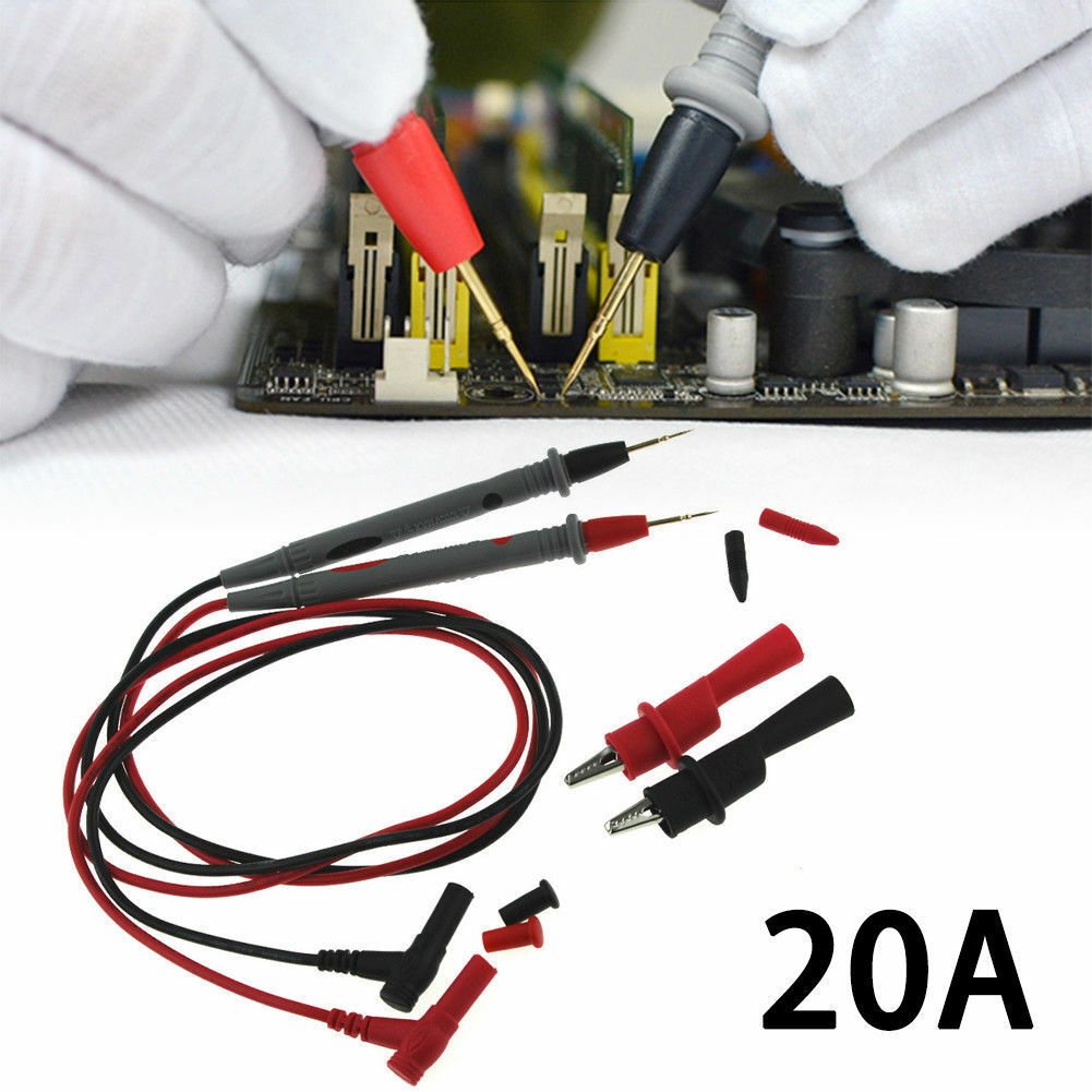 Digital Multifunction Multimeter Leads Voltmeter Probe Test Cable Wire Pen Pop.