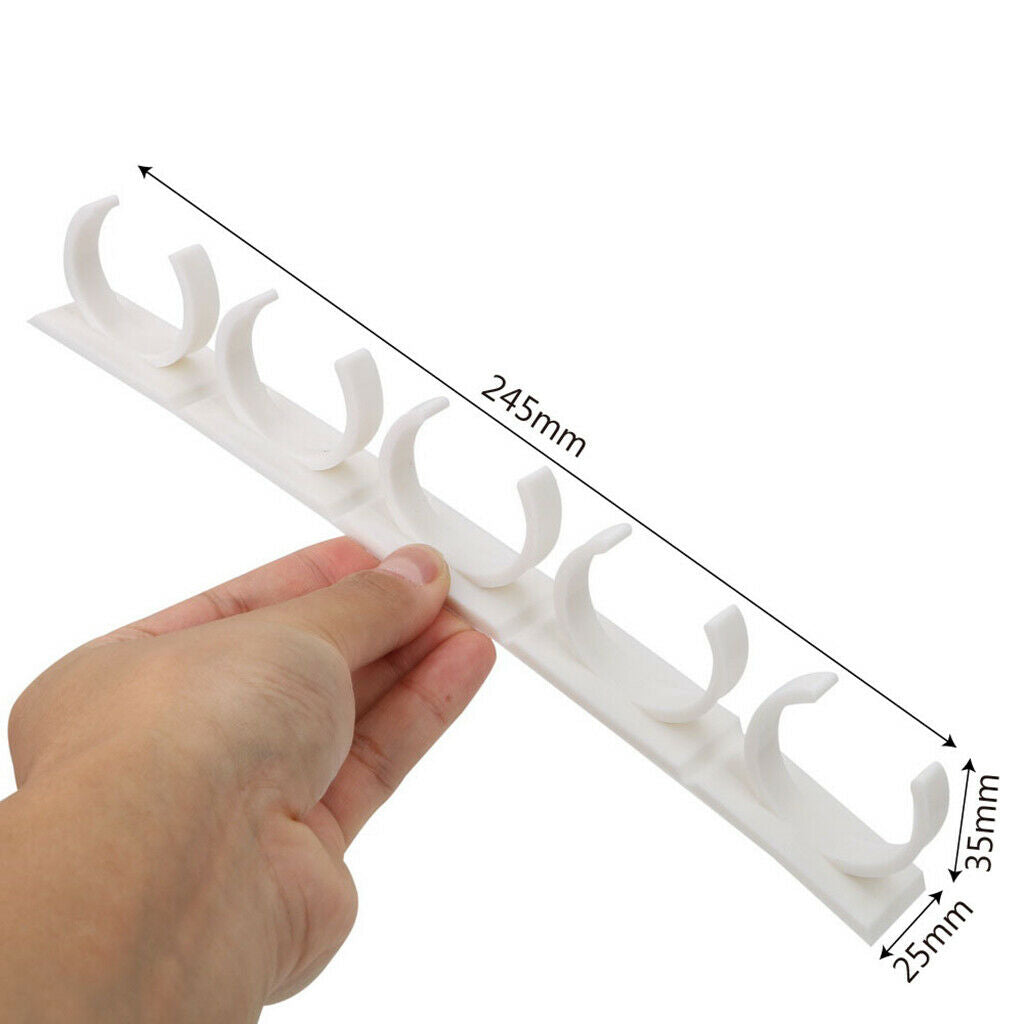 4pcs Self Adhesive Grip Spice Racks for 20 Spice Jars Kitchen Oragnizer