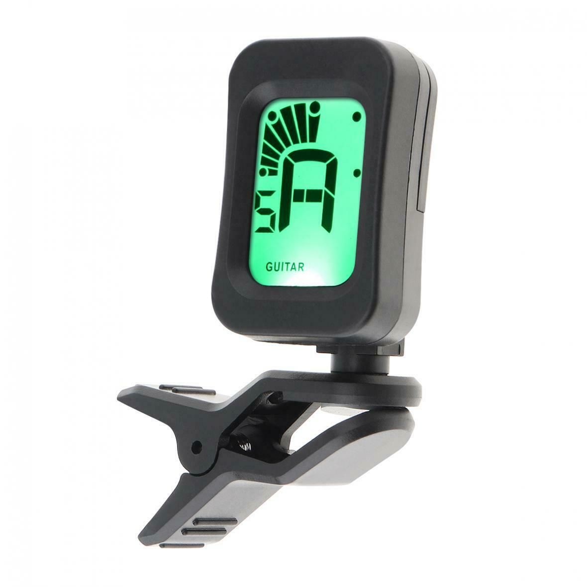 Chromatic Clip-On Guitar Tuner Digital for Acoustic Guitar Bass Violin