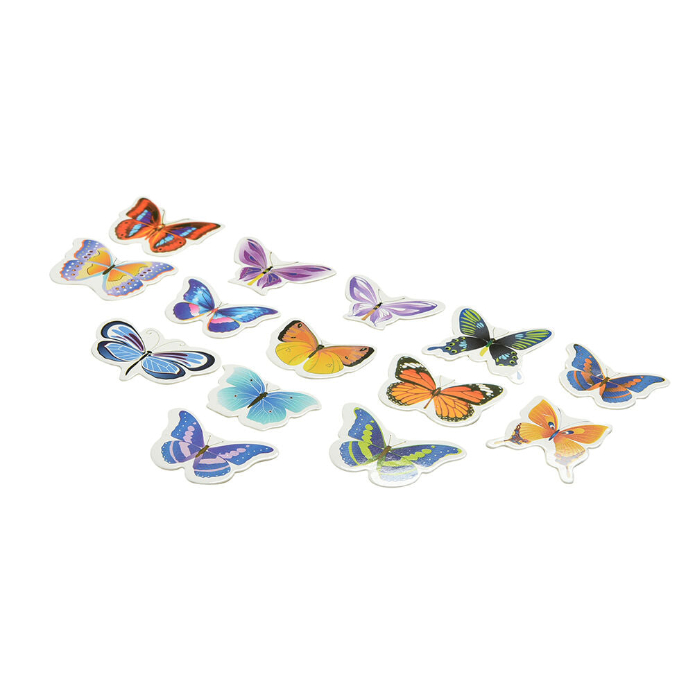 50x Butterflies Wedding Birthday Wafer Paper Cupcake Cake Toppers SE.l8