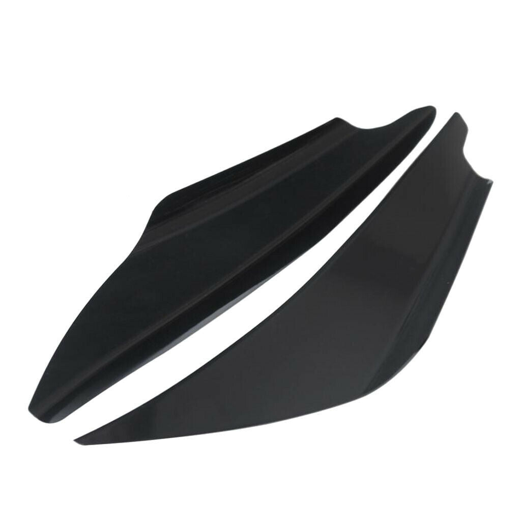 4pcs/Set Universal Carbon Fiber Front Bumper Body Spoiler Canards Splitter Fins