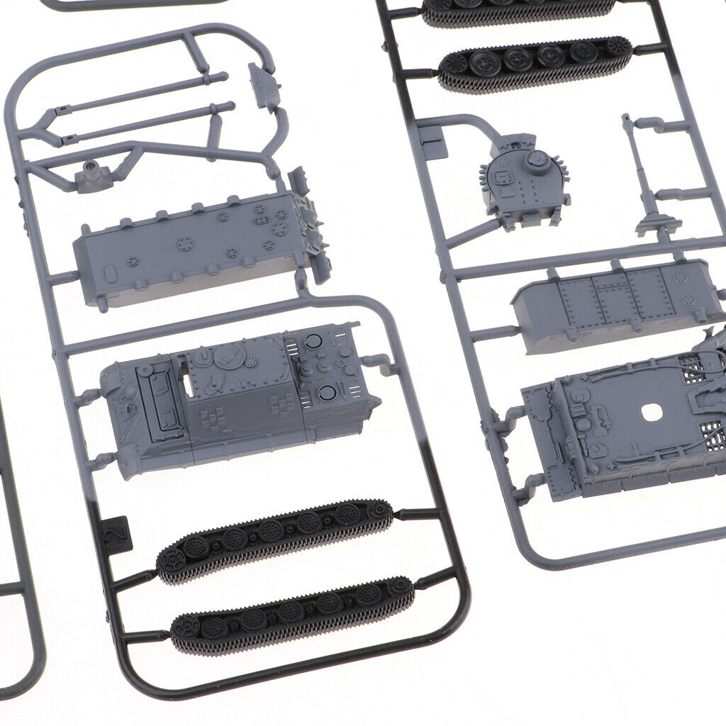 DIY 4D Modern Tank 1/144 Heavy Tank for Sand Table
