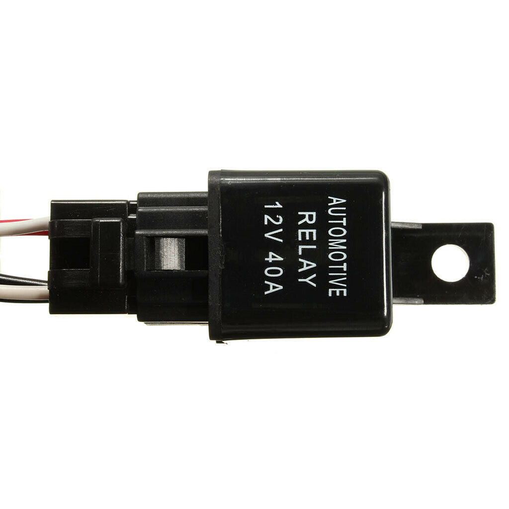 Replacement Fog Lamp Wiring Harness On/Off Switch With Relay Fuse 5P Pin 40A New