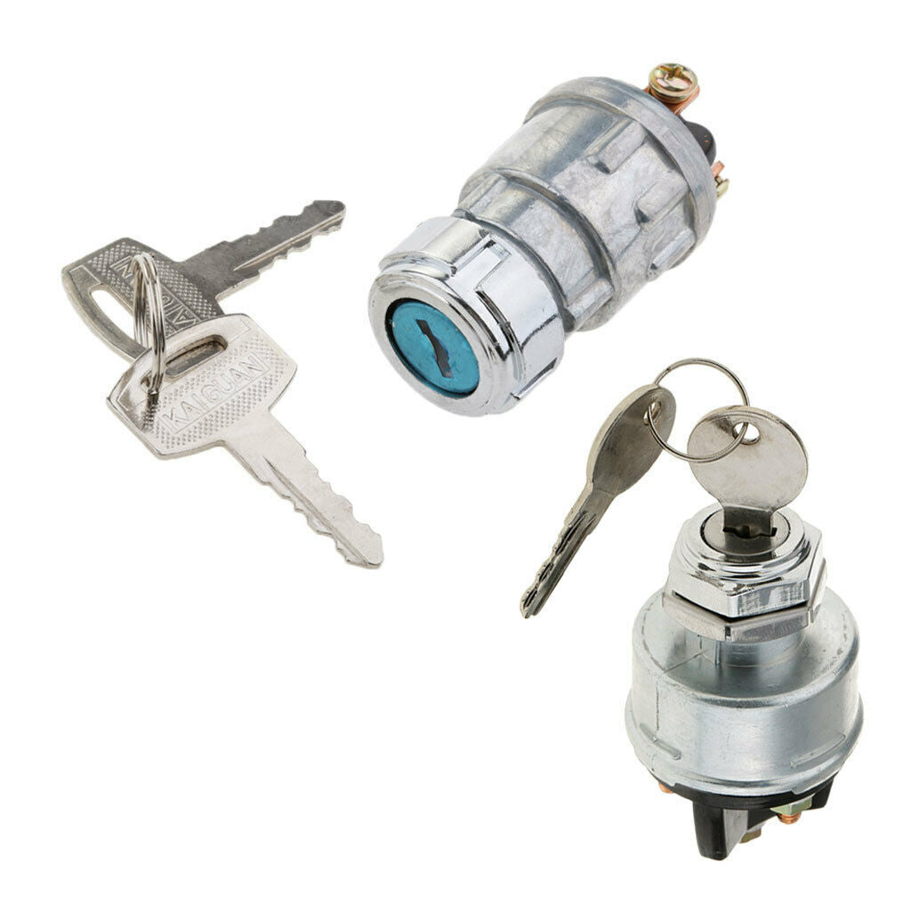2x Forklift Truck Universal Replace Ignition Key Switch  Position Type