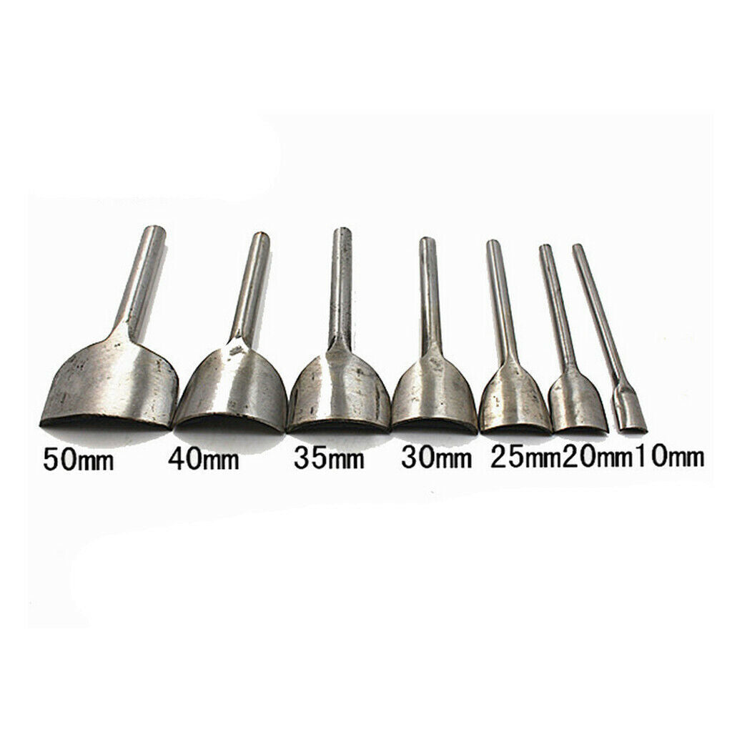 2 Pcs DIY Belt Leather Craft Quarter Round 1/4 Round Cutter Punch Tool Steel