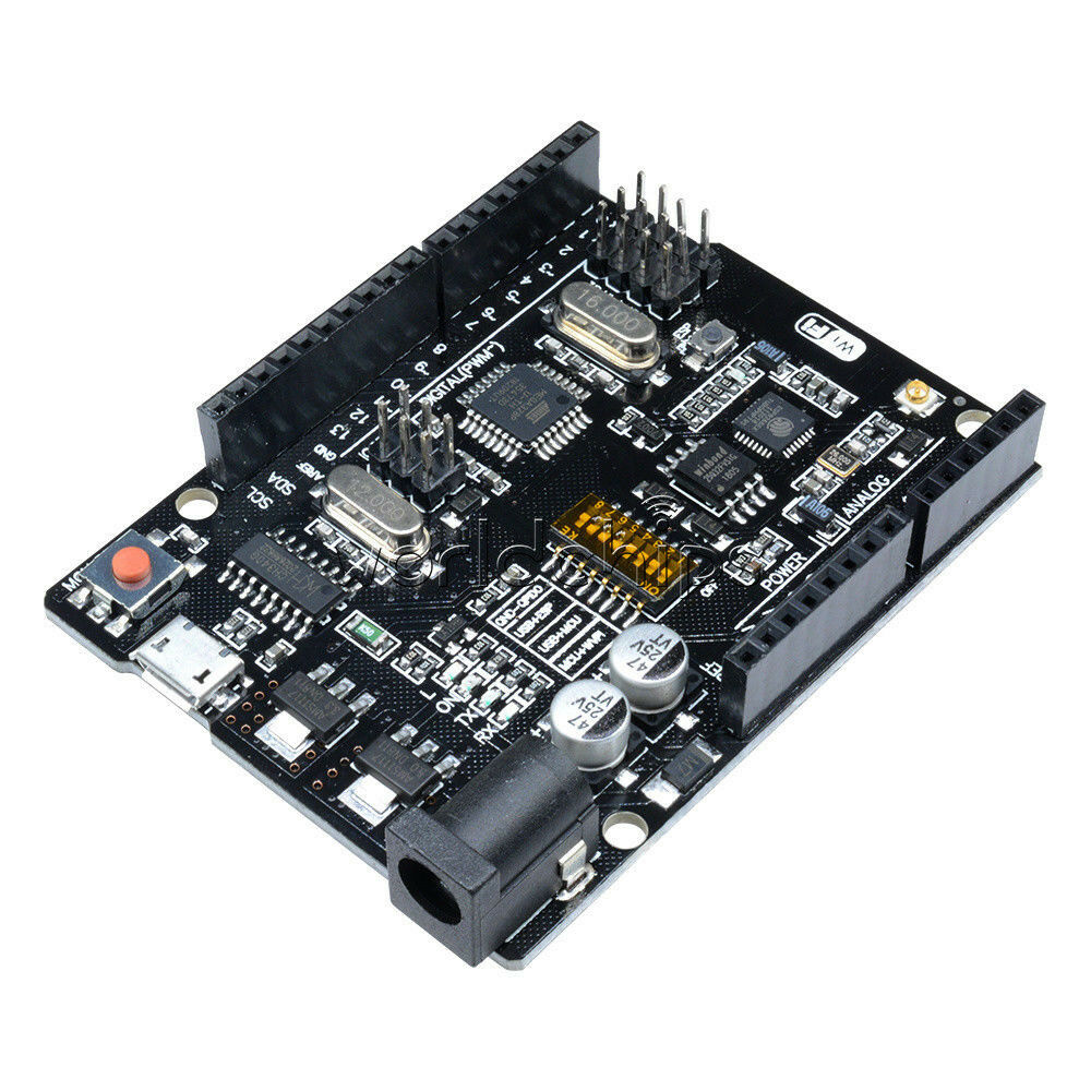 WiFi UNO R3 ATmega328P+ESP8266 (32Mb memory) USB-TTL CH340G For Arduino NodeMCU