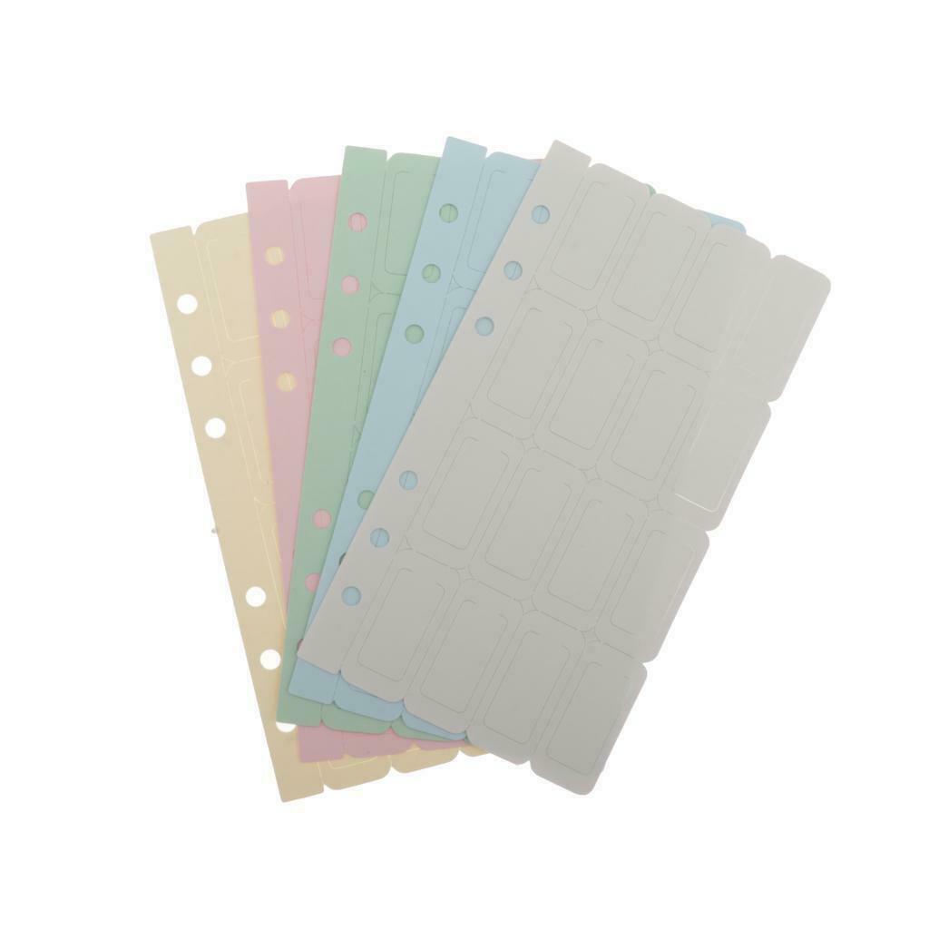 15pcs Bookmarks Makaron Solid Color Sticky Paper Markers for Taking Notes