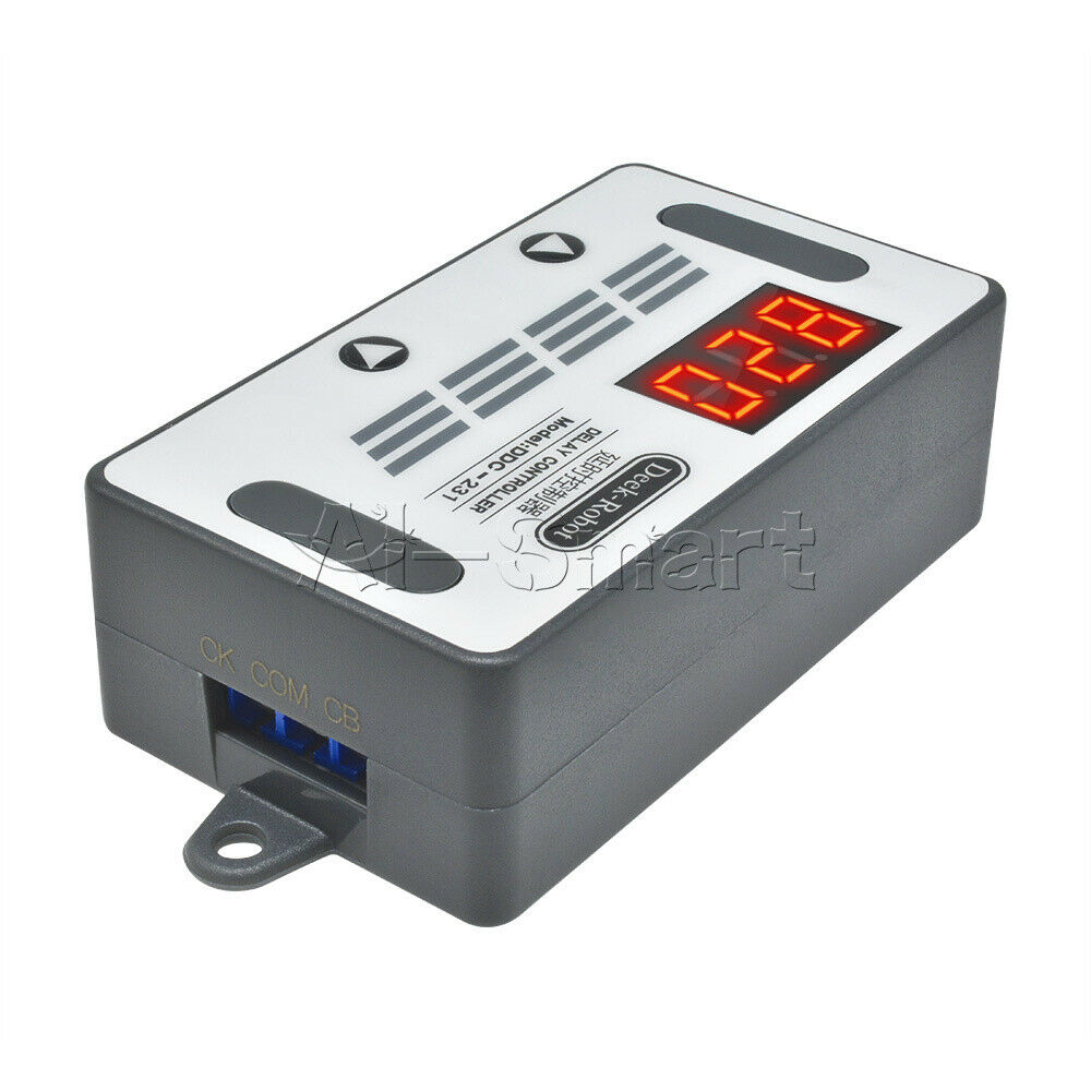 Programmable DC 12V Cycle Timer Digital Relay LED Trigger Switch Module+Buzzer