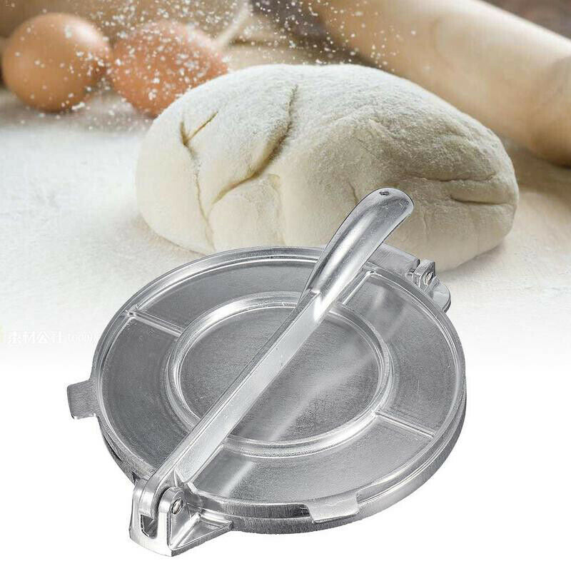 8'' Foldable DIY Tortilla Maker Press Pan Pastry Pie Press Maker Bakeware TS FG