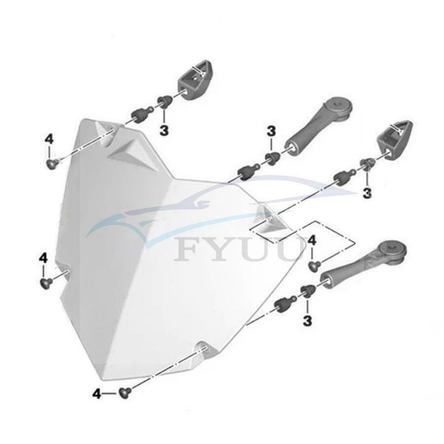For BMW R1200GS R 1200 GS 2013-2020 Motorcycle Headlight Guard Protector Cover