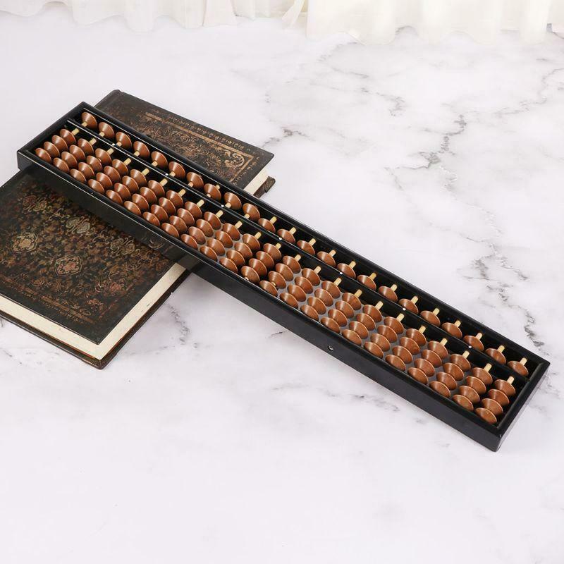 Portable Chinese 23 Digits Column Abacus Arithmetic Soroban Calculating Counting