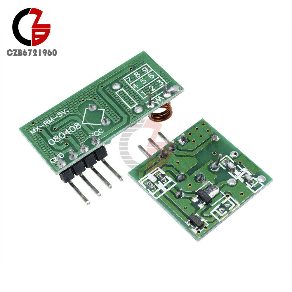 10Pcs 433Mhz RF transmitter and receiver link kit for Arduino/ARM/MCU WL