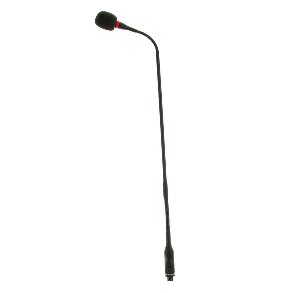 59cm Adjustable Condenser Mic Gooseneck with Microphone Foam Cover Set