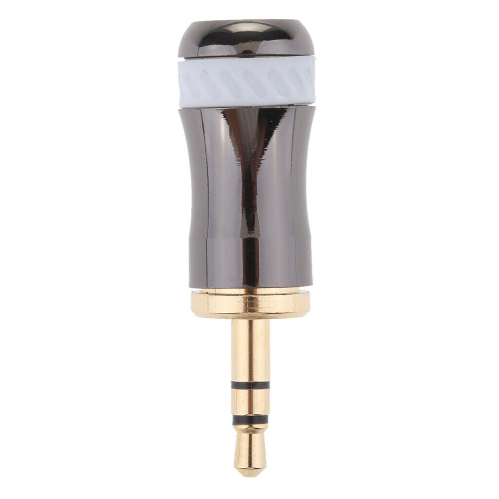 3Pole 1/8'' 3.5mm Male Repair Headphone Jack Audio Soldering Connector