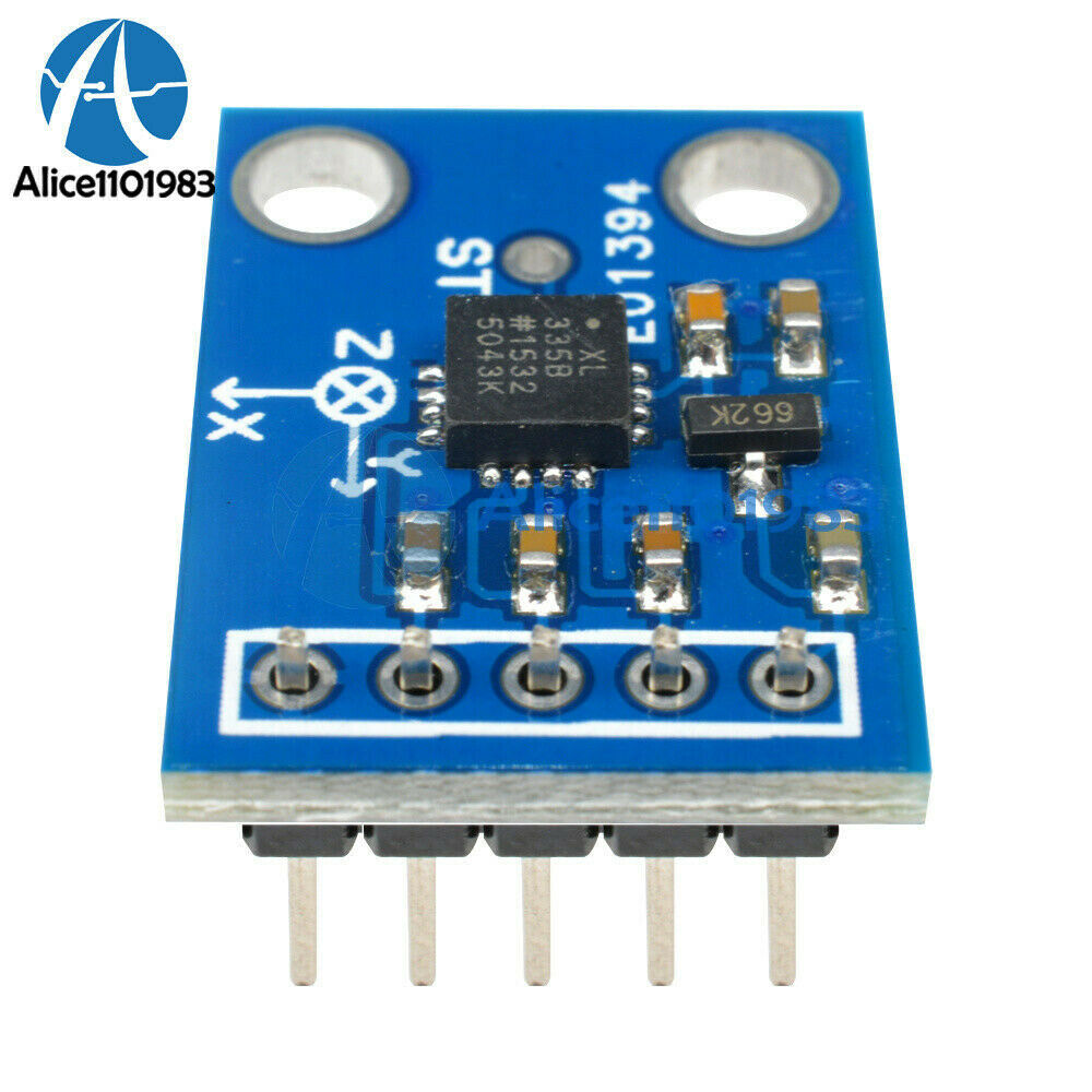 5PCS ADXL335 3-axis Analog Output Accelerometer Module angular transducer