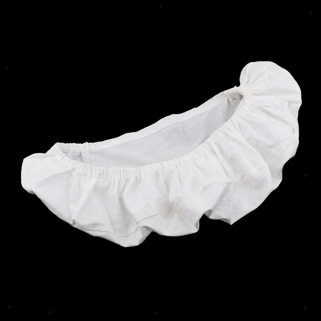 U-shaped neck pillowcase made of cotton - white colored pillowcase