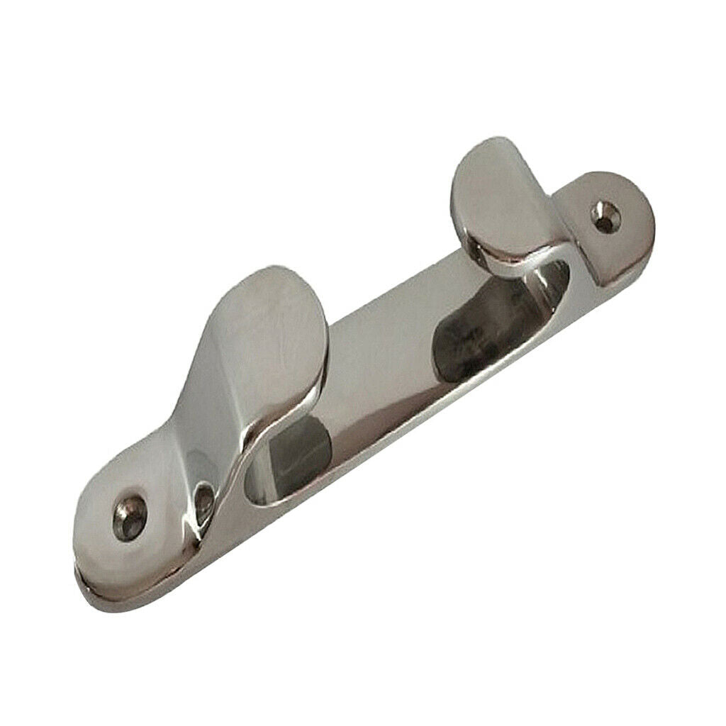 Straight Bow Chocks Cleat 8-Inch for Boats Marine 316 Stainless Steel