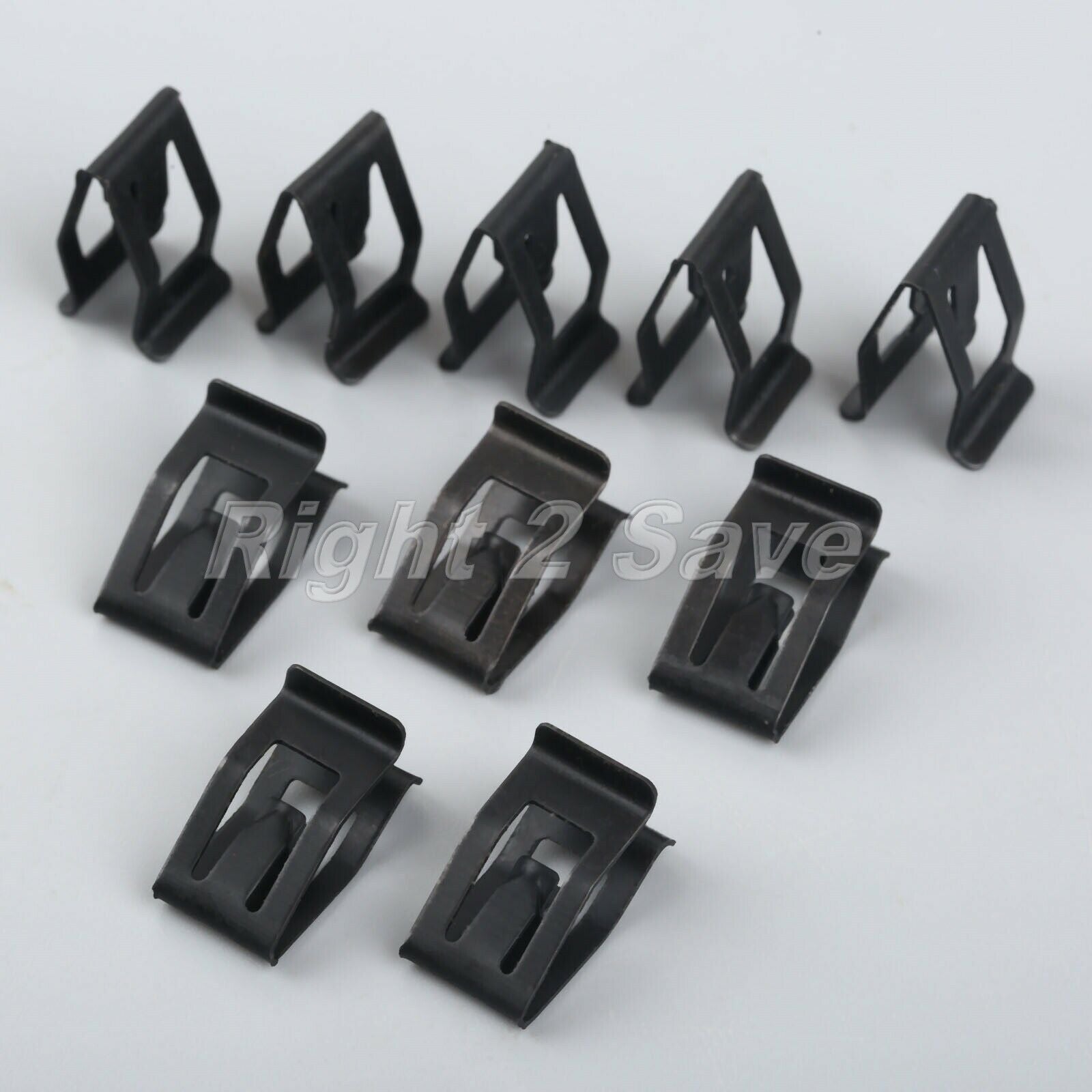 Car 10Pcs Front Fastener Clips Console Dashboard Trim Retainer