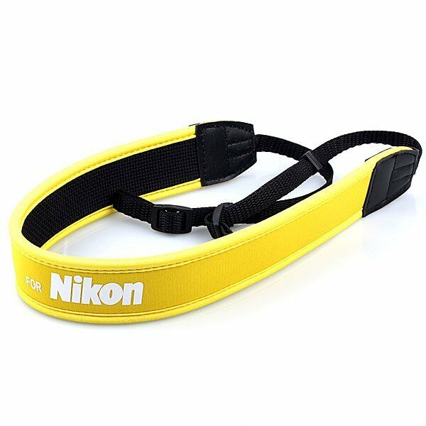 Neoprene Neck Strap for All Nikon Canon Sony Fuji Pentax Digital SLR DSLR Camera