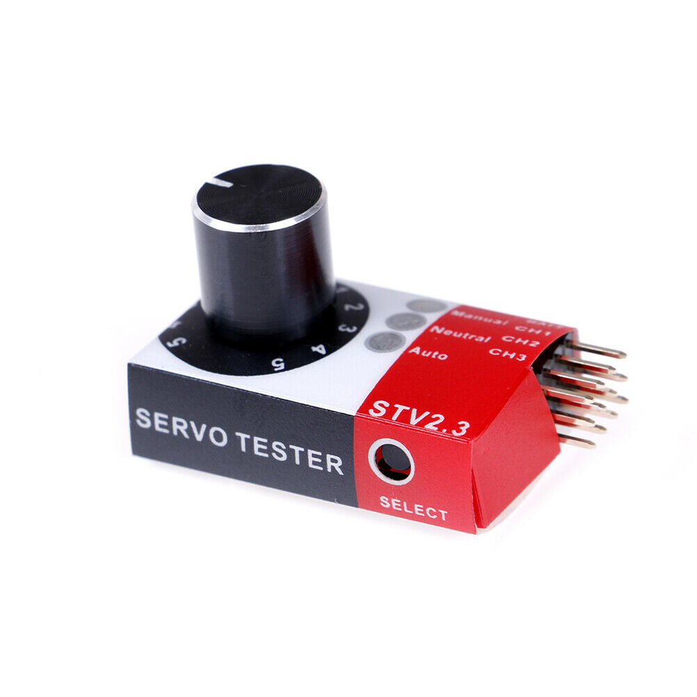 1Pcs mini servo tester 4.8v to 6.0v STV2.3 BEC TesterA TdJ Tt