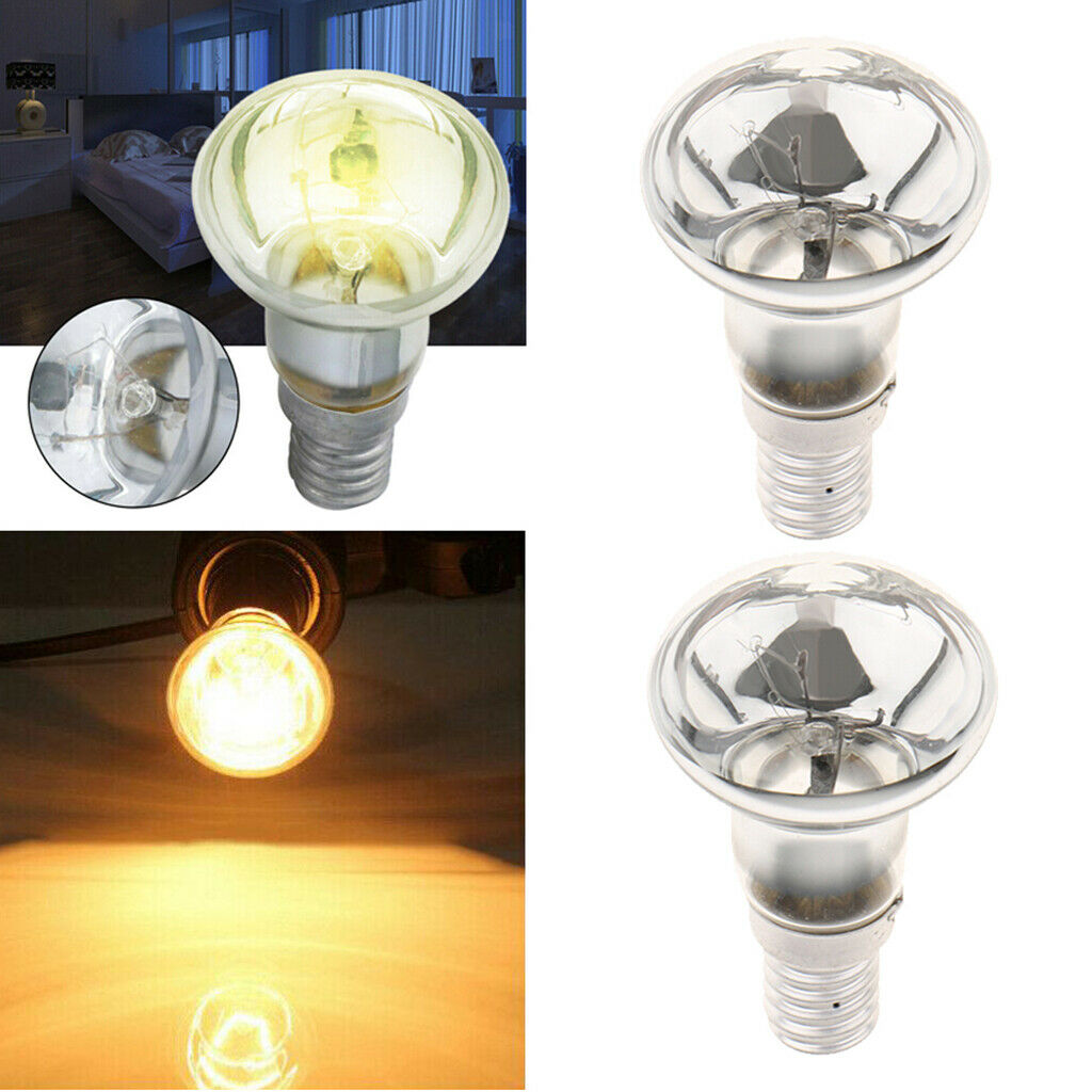2pcs 220V R39 Lava Lamps Bulb Reflector Bulb for Bedroom Kitchen Decor