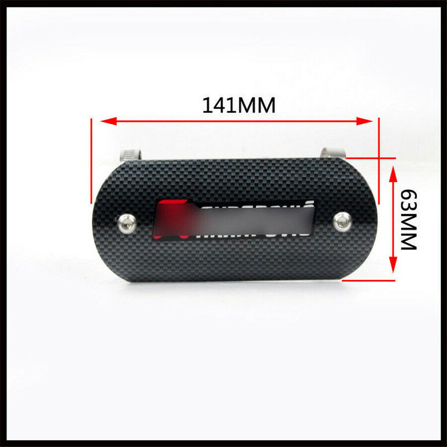 Motorcycle Middle Section Exhaust Pipe Heat Shield Guard Ankle Protector Durable