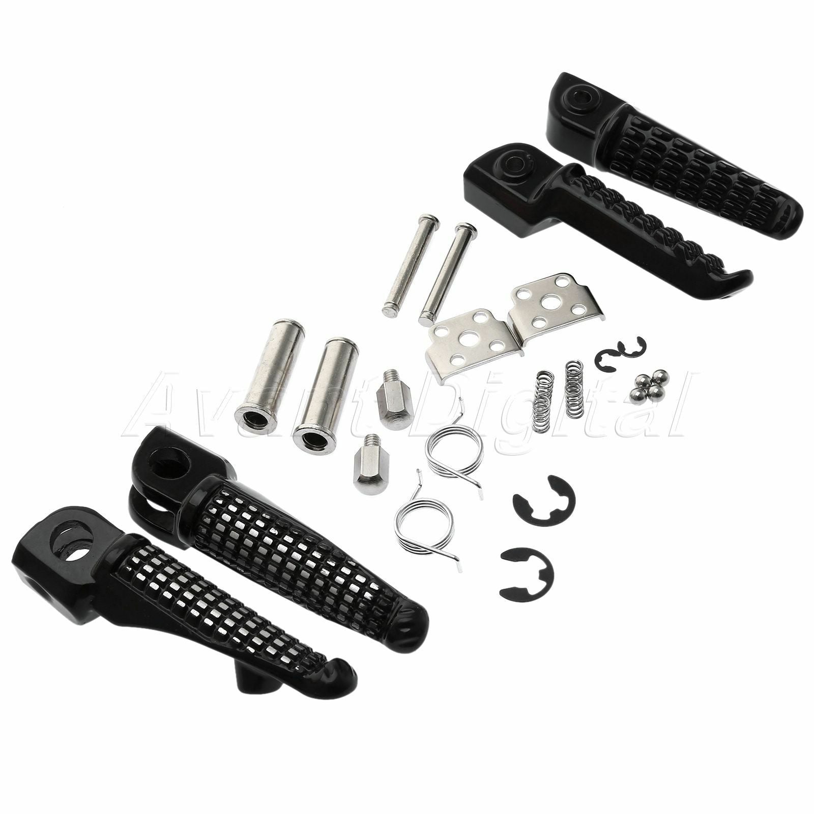 Car Front Rear Foot Peg Fit for Kawasaki Versys 650 2013 2012 2011 2010 2009 08