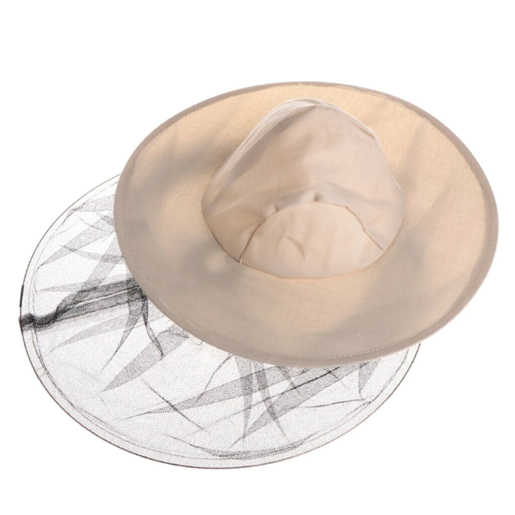 Beekeeping Veil Hat Anti-mosquito Insect Fly Face Protection for Beekeepers,