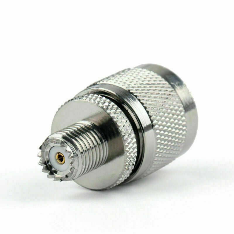 1Pc Adapter Pl259 UHF Plug Male To Mini UHF Female Jack RF Connector Straight CA