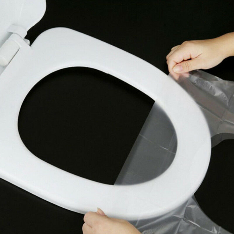 10pcs Disposable Clean Toilet Seat Covers Flushable Camping Festival Trave.l8