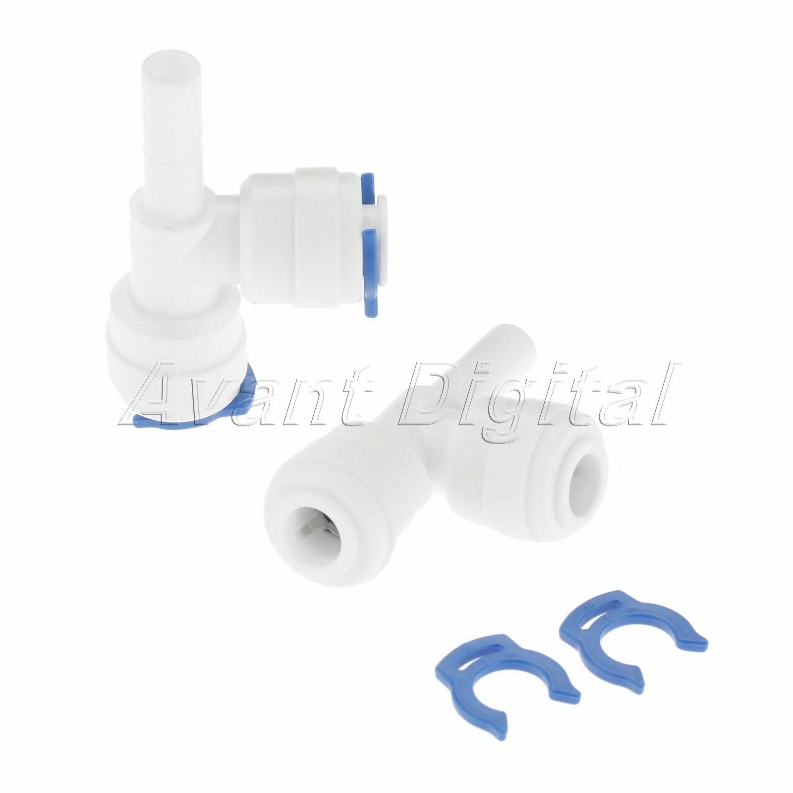 5x T Shape Water Purifiers Filters Connectors RO System Fortings 1/4" OD Hose