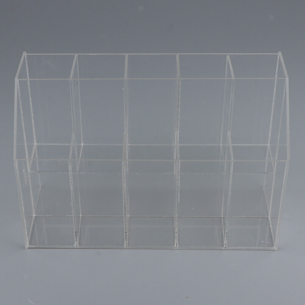 Acrylic Makeup Brush Lipstick Stand Cosmetic Organizer Display